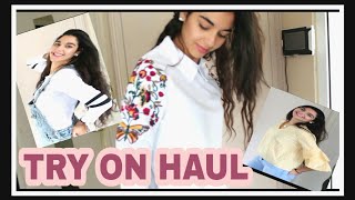 TRY ON HAUL  ROMWE  SHEIN  PRIMARK🛍 [upl. by Abbotsen]