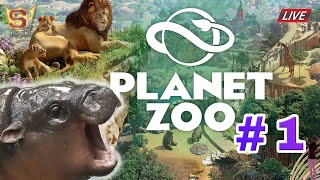 🔴 LIVE  Planet Zoo  มาเริ่มเปิดสวนสัตว์กัน  Tropical Theme EP01 [upl. by Meletius494]