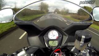 Suzuki SV650S Exhaust Sound Stock To Devil Magnum [upl. by Akem]