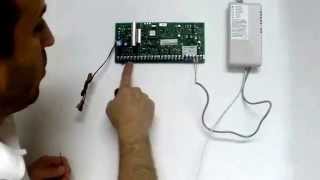 Honeywell Vista 20P  How to wire a TG1 Express Cellular Communicator to the Wired Security System [upl. by Attevad]