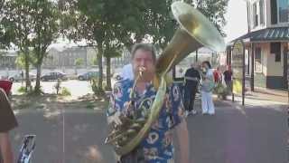 Steamboat Natchez calliope amp Bryan MacMartin on helicon tuba [upl. by Olshausen]