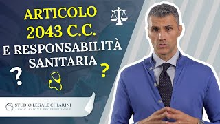 L’articolo 2043 del codice civile e il sistema della responsabilità civile [upl. by Hnaht]