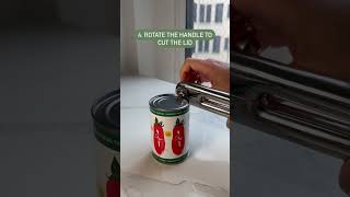 How To Use Our Can Opener [upl. by Leahcimed]