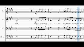 11th Mass AKONG GASA  BASS PART [upl. by Marcela]