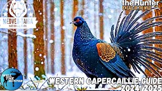 Medved Taiga Western Capercaillie Guide  TheHunter Call Of The Wild 2425 [upl. by Etnoed]