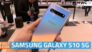 Samsung Galaxy S10 5G First Look [upl. by Anolla]