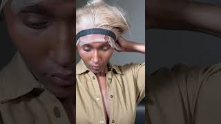 Install a Wig with me using Ericka J Products 💚 fyp wiginstall frontalwiginstall grwm [upl. by Calandra92]