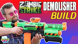 Full Auto Nerf Zombiestrike Demolisher Build [upl. by Olivette]