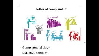 HKDSE complaint letter  2024 Part A DSE sample [upl. by Ammadis]