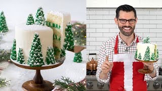 How to Make a Christmas Tree Cake [upl. by Aznerol]