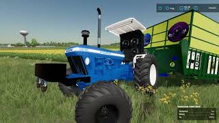 ford 3610 Modified Tractor Testing in fs22 [upl. by Wende]