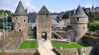 Le château de Fougères  la plus grande forteresse dEurope notrebellefrance [upl. by Sucrad]