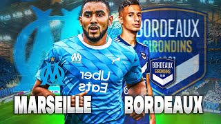 🔵⚪ MARSEILLE  BORDEAUX  Ligue 1 [upl. by Natica]