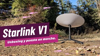 Starlink en Chile Unboxing y puesta en marcha Solución Zona Rural [upl. by O'Connell]