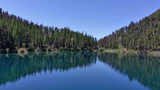 Pristine Coopers Lake  near Ovando Montana MT [upl. by Melodie]