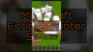 Minecraft Entity Counter Command block System [upl. by Cleti516]