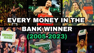 Every WWE Mr amp Mrs Money In The Bank Winner 20052023 [upl. by Blau524]