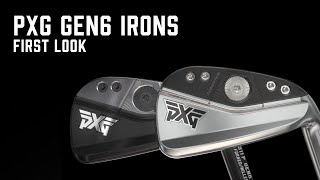 Introducing The Allnew PXG GEN6 Irons  First Look [upl. by Atsillak107]