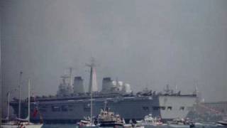 HMS Invincible during the Falklands War 1982 [upl. by Assirt483]