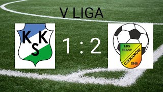 KKS KALISZ II  LKS PIAST CZEKANÓW 12 BRAMKI V LIGA [upl. by Toft629]