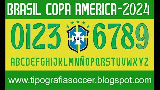 Tipografía Brasil 2024 FREE DOWNLOAD [upl. by Dnalyaw]