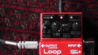 Boss RC2 Loop Station ReviewDemo german p15 [upl. by Atnod]