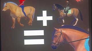 COMMENT FAIRE DES CRINIÈRES EN BROSSE   Equestrian The game [upl. by Irmo]