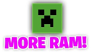 How To Allocate More RAM to Minecraft Java Edition in 2024 121 [upl. by Sandler]