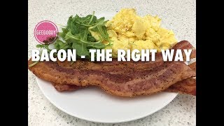 BACON THE RIGHT WAY  BEST WAY TO COOK BACON  KETO BREAKFAST [upl. by Deloris266]