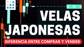 📍 VELAS JAPONESAS  APRENDE LA DIFERENCIA ENTRE COMPRAR Y VENDER  TRADIMO ESPAÑA [upl. by Nanda285]