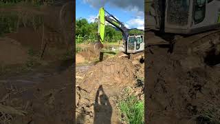 MUD AND SILT excavator excavators zoomlion [upl. by Theresina]