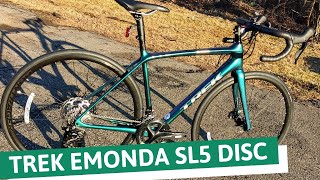 2020 Emonda SL5 Disc Road Bike Feature Review and Actual Weight  Disc Brakes 105 and Carbon Fiber [upl. by Khalsa453]