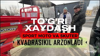 KVADRASIKIL OBZORI VA NARXLARISPORT MOTOLAR ARZONLADI👍🏻 [upl. by Atims22]