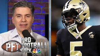 Is Teddy Bridgewater really worth 30 million per year  Pro Football Talk  NBC Sports [upl. by Ednargel]