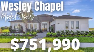 Wesley Chapel FL New Construction Homes  Epperson Lagoon  Tampa Florida Homes For Sale [upl. by Annasor249]