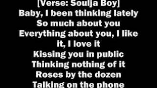 Kiss Me Thru The Phone Lyrics Soulja Boy [upl. by Nitz]