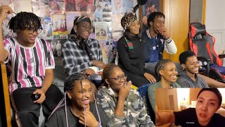 Africans show their friends hobi being our angel on vlive [upl. by Nirda]