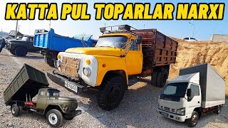 GAZ 53 ZIL 130 ZIL 131 ISUZU YANGI NARXLARI BUGUN BOZORGA ZO‘RLARI CHIQIPTI [upl. by Marnie]