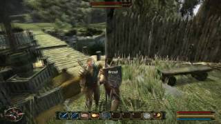 Gothic 3 Forsaken Gods  HD  Walkthrough  nr9  Off to Geldern [upl. by Marelya]