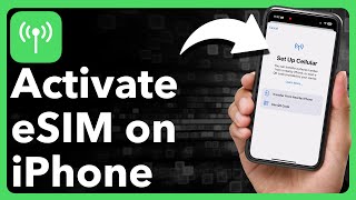 How To Activate eSIM On iPhone [upl. by Neyut]