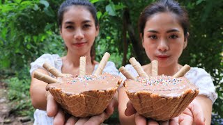 Yummy cooking Ice cram recipe  Natural life TV [upl. by Fleck810]