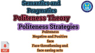 Politeness Theory [upl. by Ahseirej254]