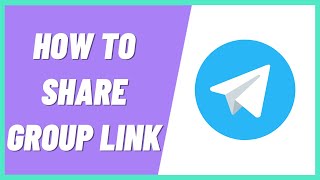 How to Share Telegram Group Link [upl. by Naghem]