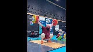 Lasha Talakhadze 109 215 kg snatch [upl. by Anayaran127]