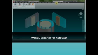 WebGL Exporter for AutoCAD [upl. by Ahsian175]