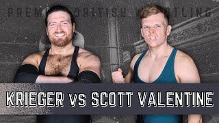 Krieger vs Scott Valentine  PBW LIVE IN LARBERT 13924 [upl. by Eintrok]