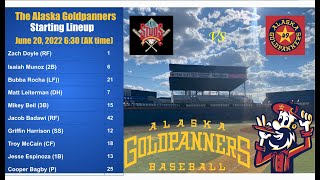 PannerVision Presents Seattle Studs vs Alaska Goldpanners 62024 [upl. by Mathian747]