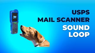 USPS Mail Scanner Beeps for Sound Desensitization [upl. by Nue]