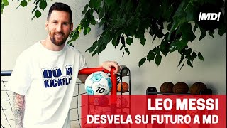 🔥 Entrevista EXCLUSIVA completa a MESSI 🐐 [upl. by Ayamahs]