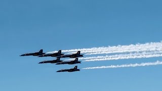 Blue Angels at Pocono Raceway Air Show 2023 [upl. by Ball]